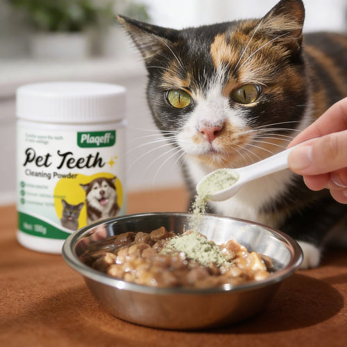 🎁 Plaqoff - Cat Dental Powder (100% off)
